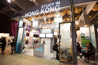 The Study in Hong Kong Pavilion features information about Hong Kong’s higher education sector and its latest developments.